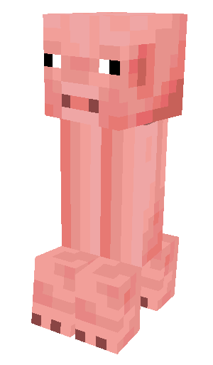 minecraft pink creeper