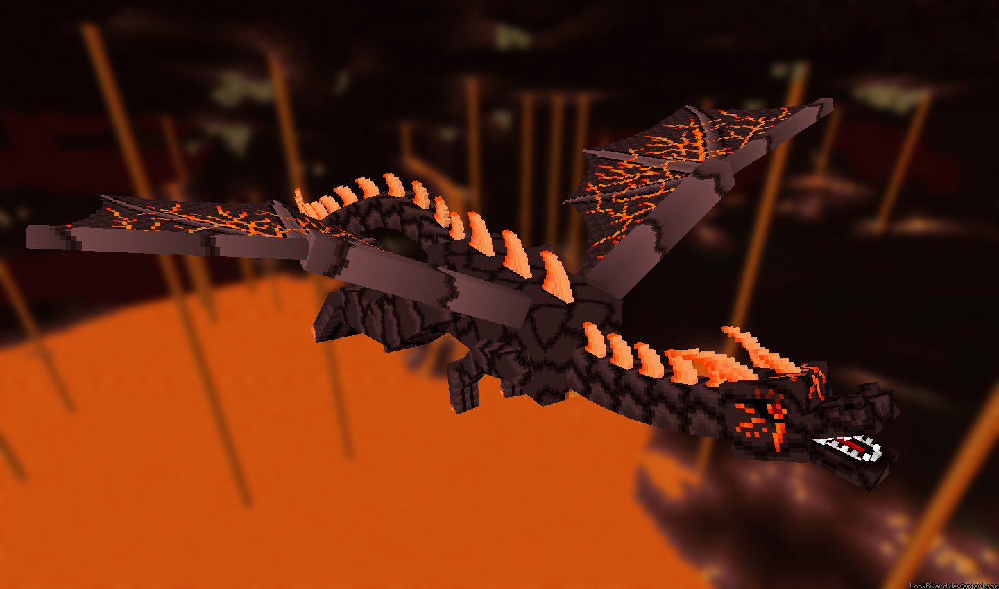 minecraft nether dragon