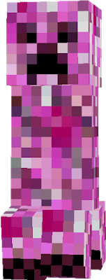 minecraft pink creeper