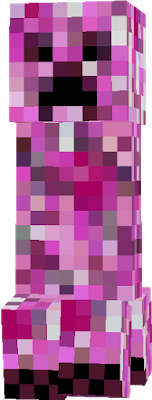 Pink Creeper° Minecraft Mob Skin