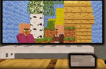 minecraft working tv