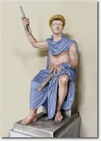 Statue of Administrator Justin (early 7th era)