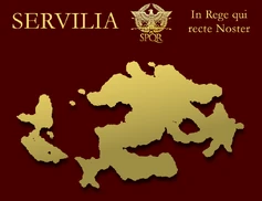 Illustration of the Servilian continent
