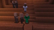 GymSock17 chill with his NPC Homies at his Solo Crib