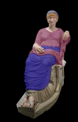 Servilian statue of Moderator Niner, dressed in Tyrian Purple and Ultramarine