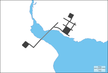 Map of Early Madrid, depicting the Madrid Square, the Market Square, and the early stages of the Modern District