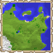 A Map of a section of the Overworld