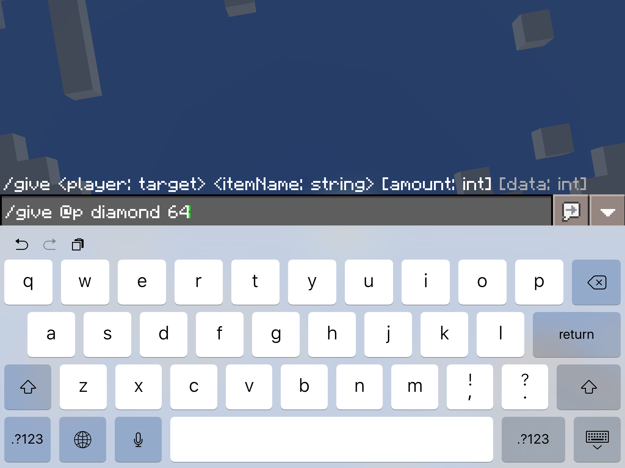 Commands Minecraft Bedrock Wiki Fandom - player particle command roblox