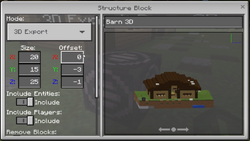 Structure Block Minecraft Bedrock Wiki Fandom