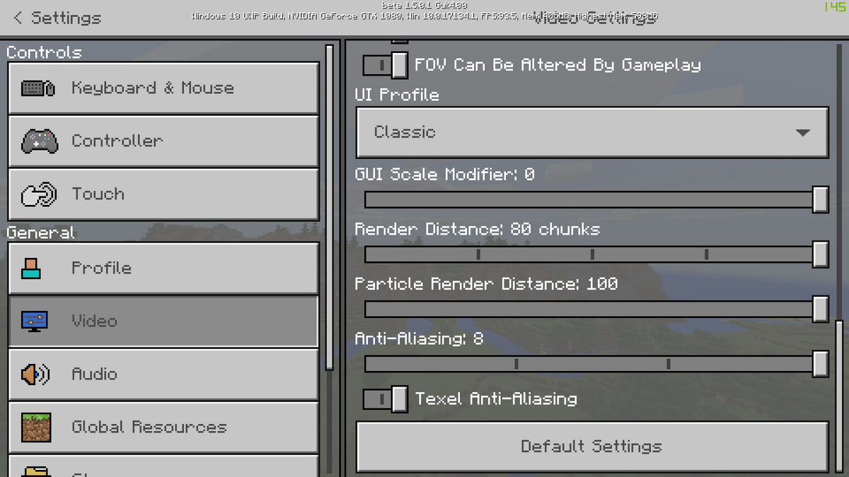 Render Distance Minecraft Bedrock Wiki Fandom