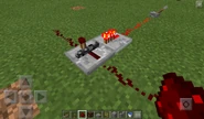 An unpowered Locked Redstone Repeater.