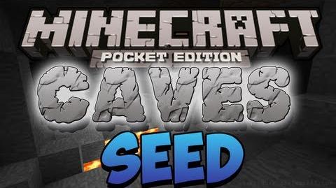 CAVES!!! - Minecraft Pocket Edition Seed Review