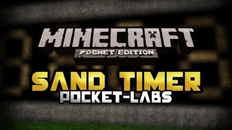 Sand Timer or Clock Minecraft Pocket Edition Pocket-Labs EP 5