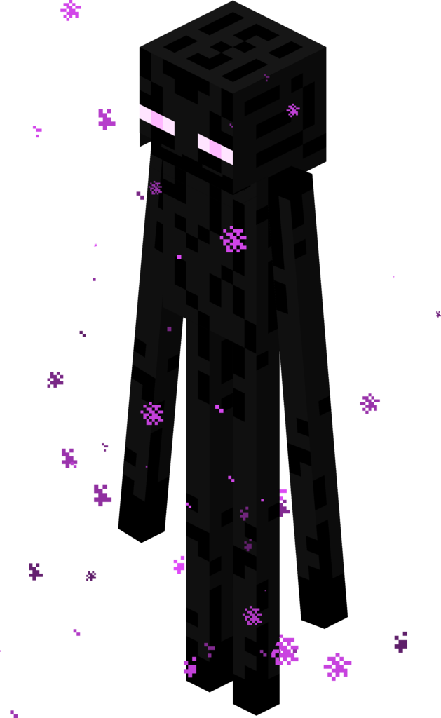 minecraft enderman mouth open