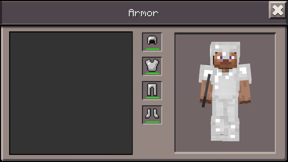 Minecraft full discount set of armor