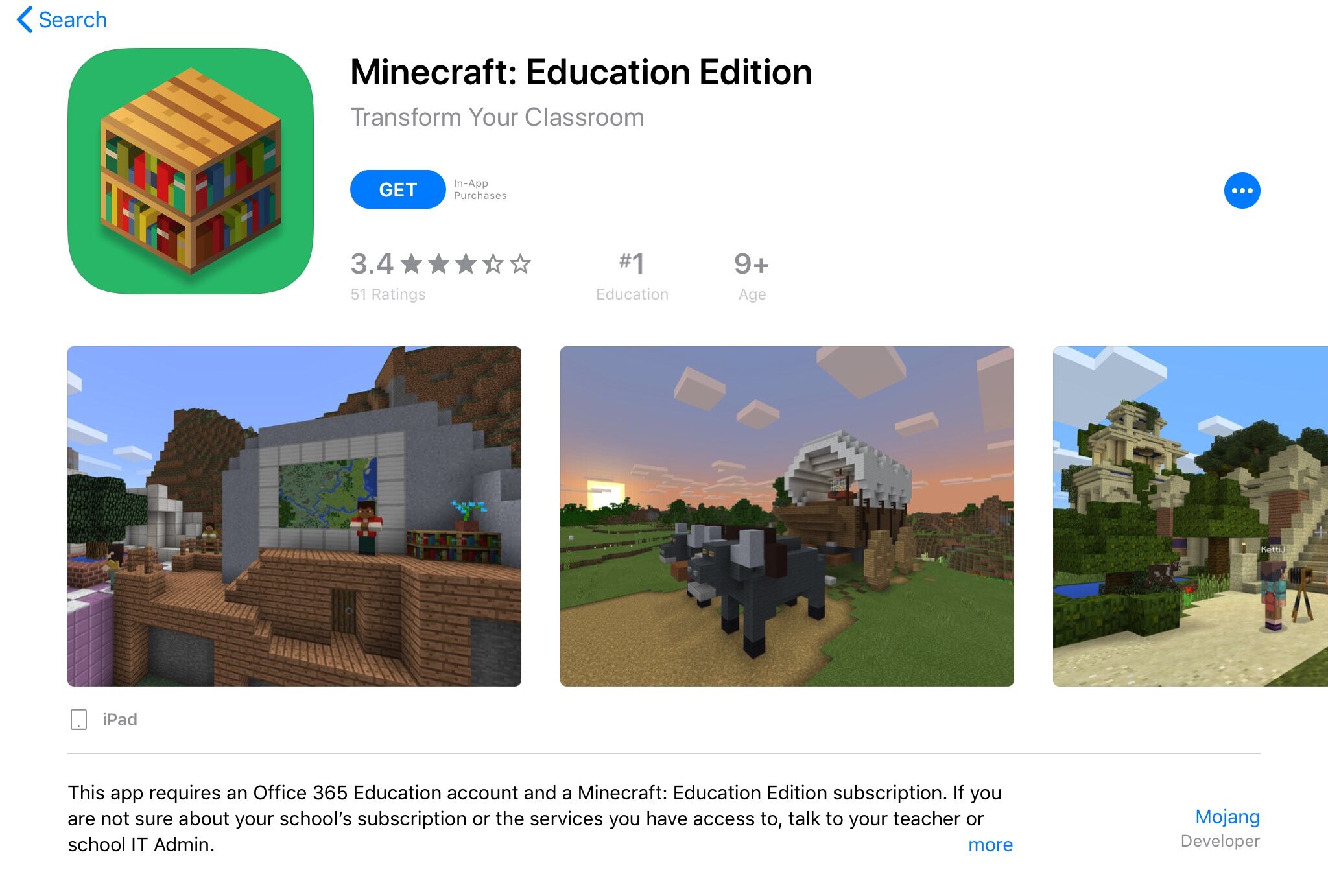 Minecraft on the App Store