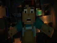 Jesse (429 KB) Jesse falling in the Mob Grinder.