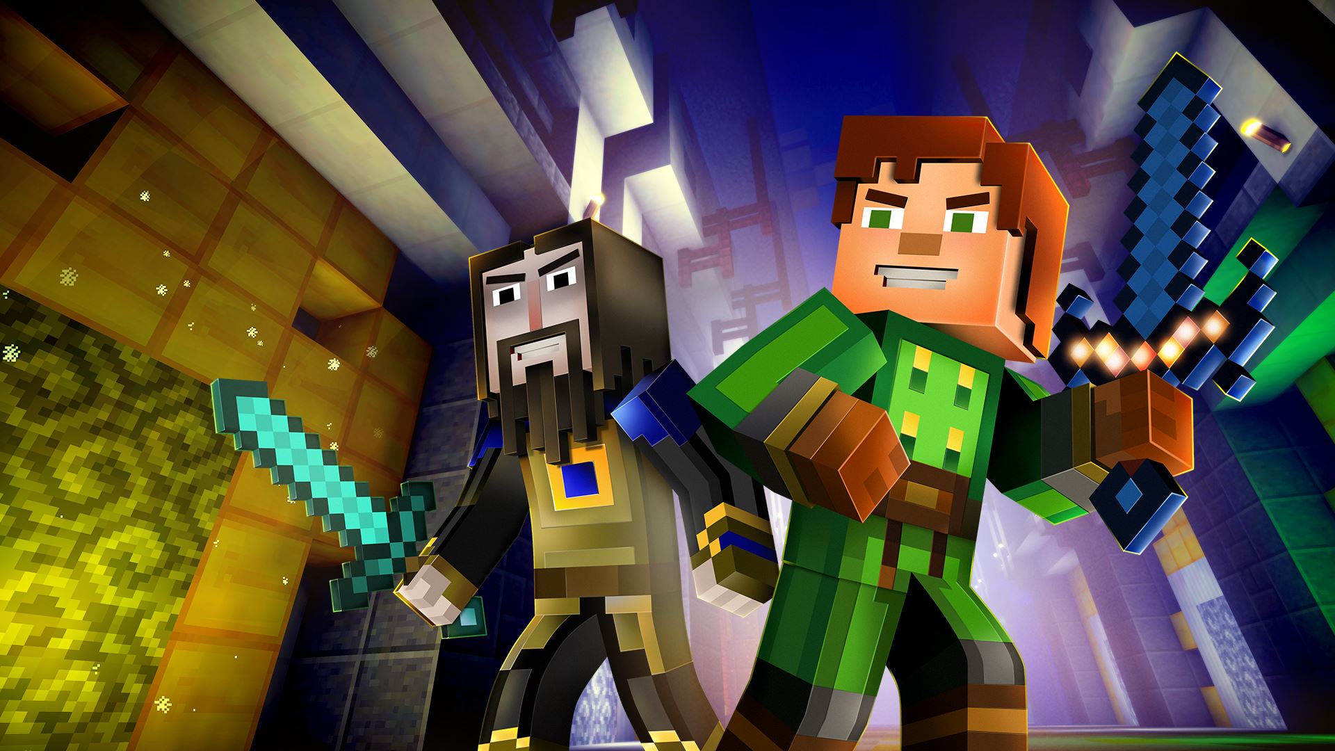 Minecraft: Story Mode - Adventure Pass cover or packaging material -  MobyGames