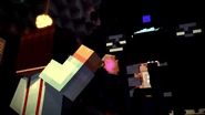 Jesse about to throw the potion image