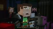 Aiden comparing Lukas to a tamed dog.