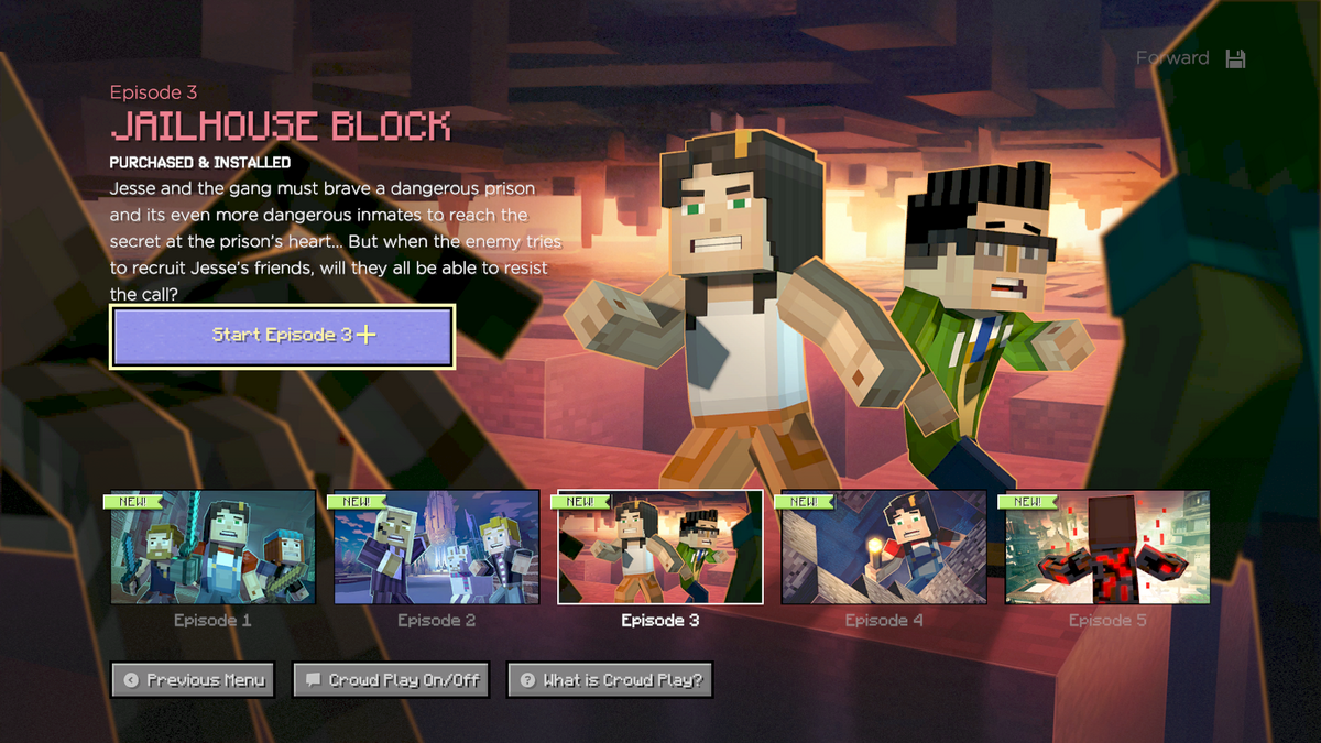 Minecraft Story Mode gets the first of three new episodes next week. Top  rs join the cast