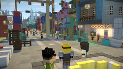 Minecraft Story Mode Beacon Town Map - Colaboratory