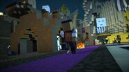 Phillipe running away from Hostile Mobs in Sky City.