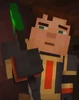 Jesse holding poison arrow.