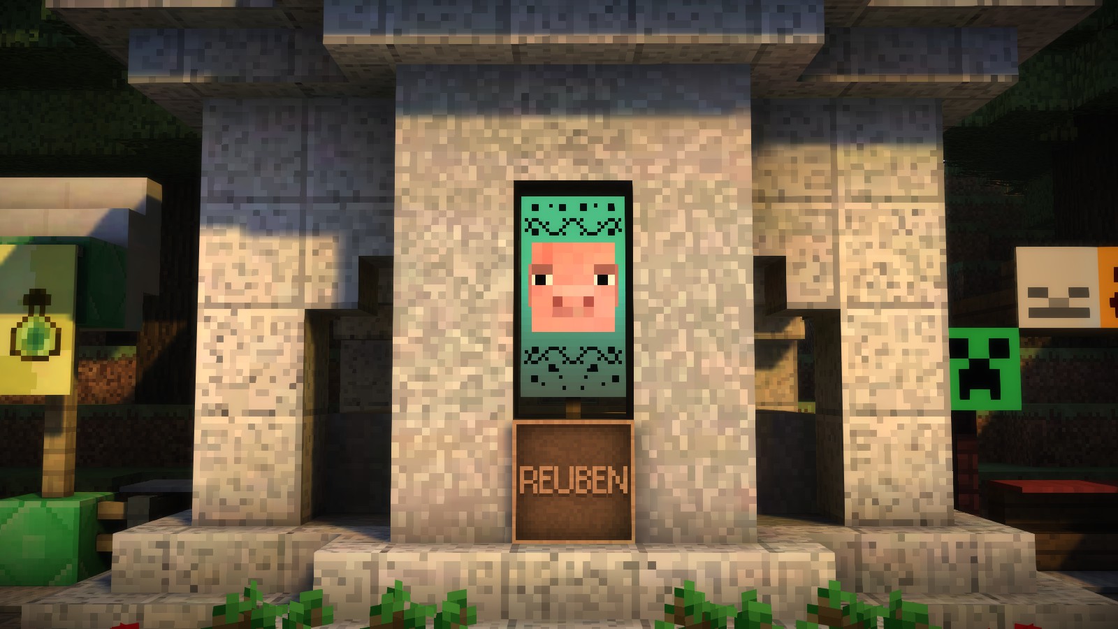 Reuben S Memorial Minecraft Story Mode Wiki Fandom