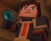 Jesse holding Ender Pearl.