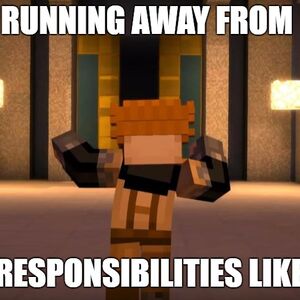 User Blog Xusefulxharper Meme Flood Minecraft Story Mode Wiki Fandom