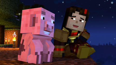 Netflix's Minecraft Story Mode - Ep 1 The Order Of The Pig 