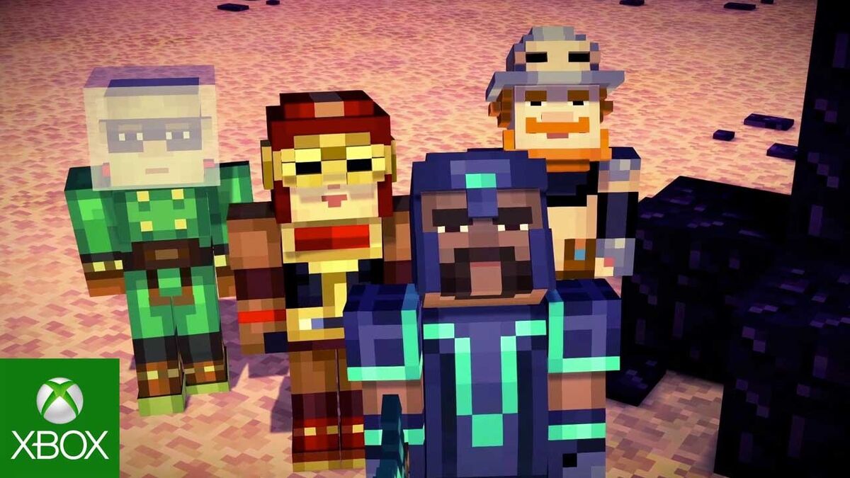 Minecraft story mode order of sales the stone