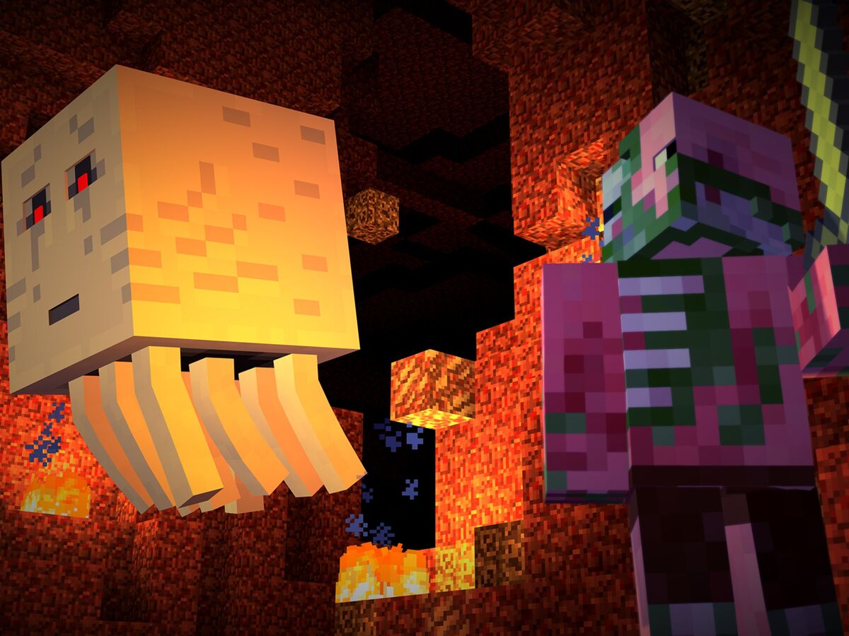 minecraft sideblog — Pit was a Hell Hunters agent! The hell hunters are