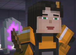 Minecraft: Story Mode: A chip off the old block