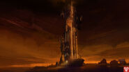 Another piece of concept art of the tower to the Sunshine Institute.