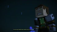 Aiden complaining to Jesse during their battle.
