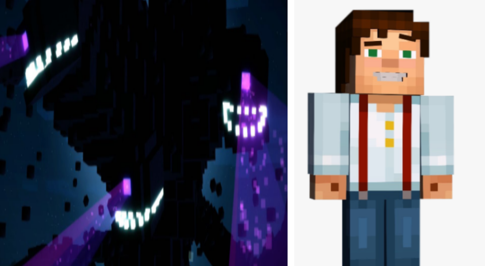 Self] Jesse & The Wither Storm from Minecraft Story Mode (my 6