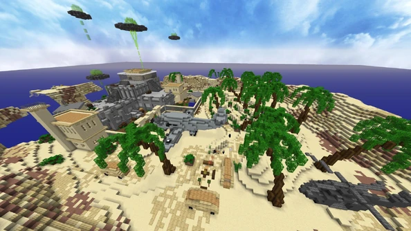 The only map related to this minigame built by the Mineplex Build Team.