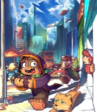 The official artwork for Gem Hunters.