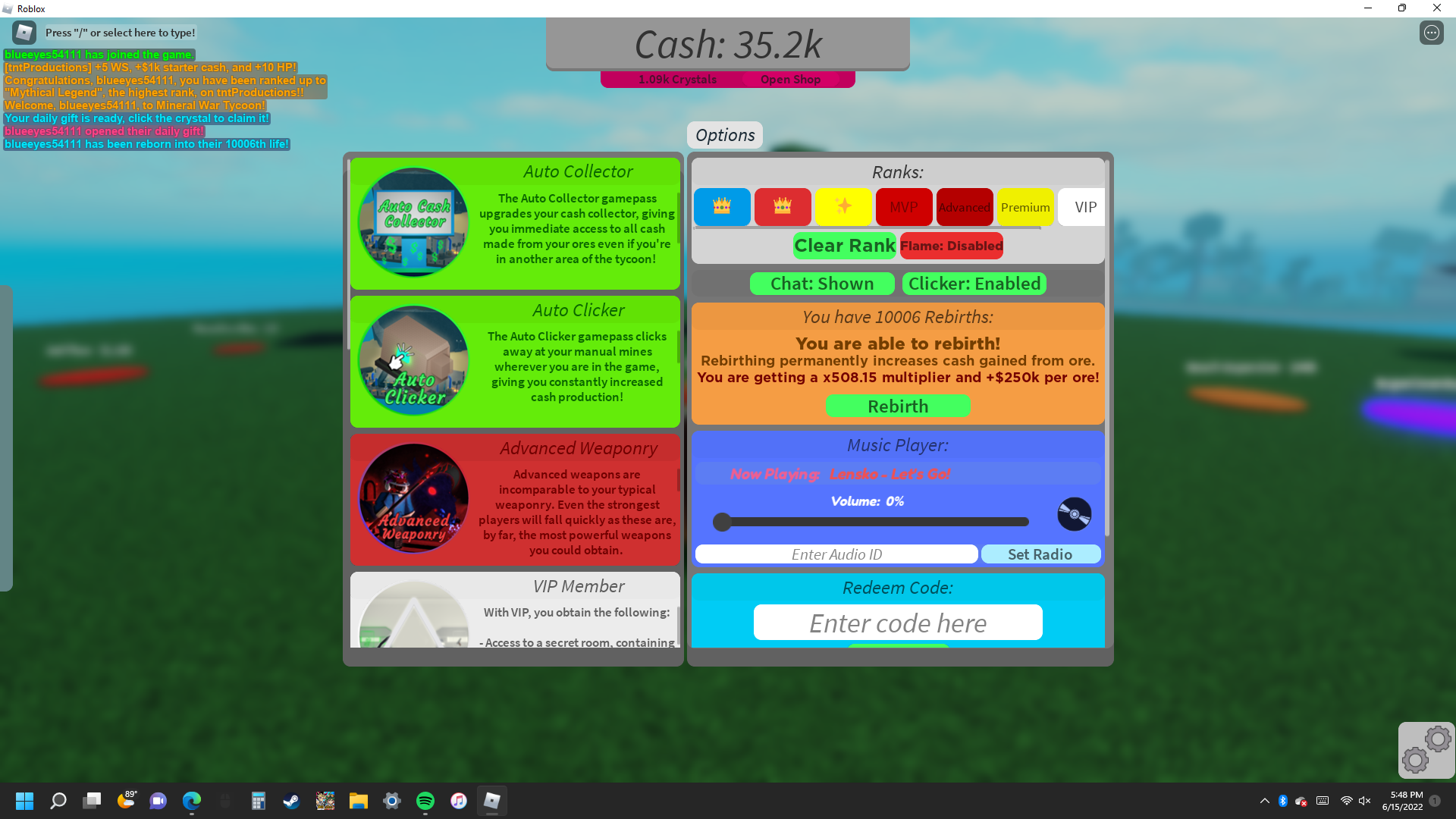 auto clicker gamepass - Roblox