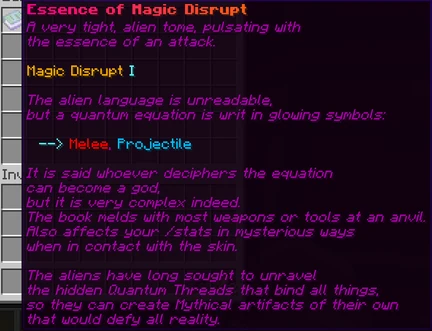 Essence of Magic Disrupt | Minewind Wiki | Fandom