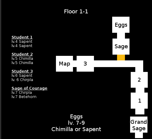 min hero tower of sages picking an egg guide