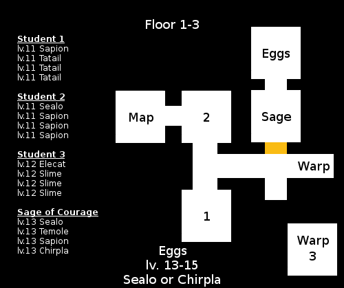 map of min hero tower of sages