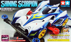 TAMIYA Shining Scorpion Golden Edge Super-1 Chassis Clear