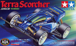 初代TAMIYA Terra Scorcher 1/32 ミニ四駆 Tamiya Mini 4WD Terra Scorcher Jr 1/32 Racer Series No. 21