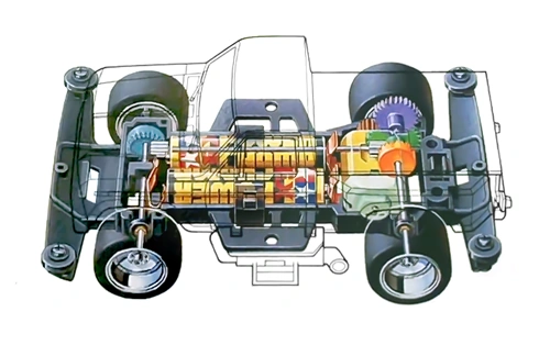 Truckin' Chassis | Mini 4WD Wiki | Fandom