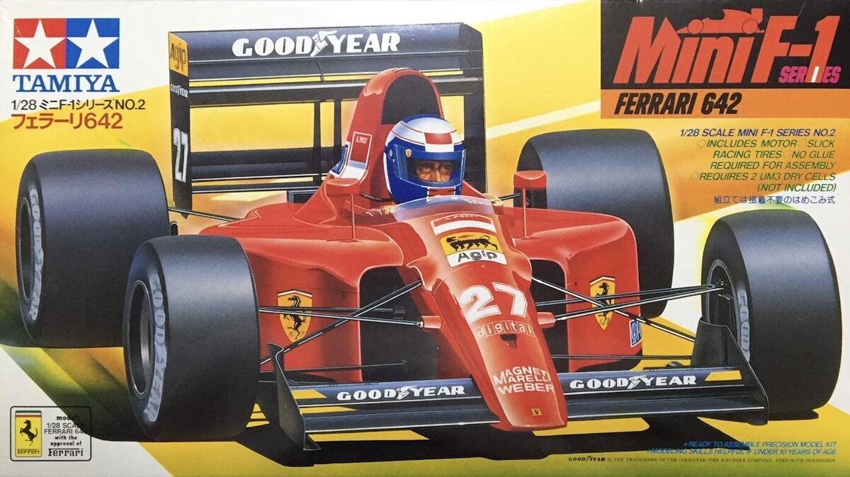 TAMIYA Mini F-1 Ferrari 642未使用 TAMIYA Mini F-1 Ferrari 642未使用 タミヤ ミニF-1 フェラーリ