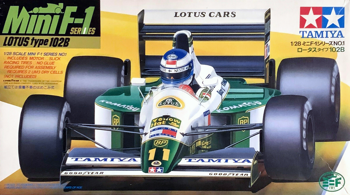 Tamiya Lotus 102B model kit - build diary, photos, tips and