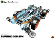 'X' (Cyan) by Hiroyuki Takei.